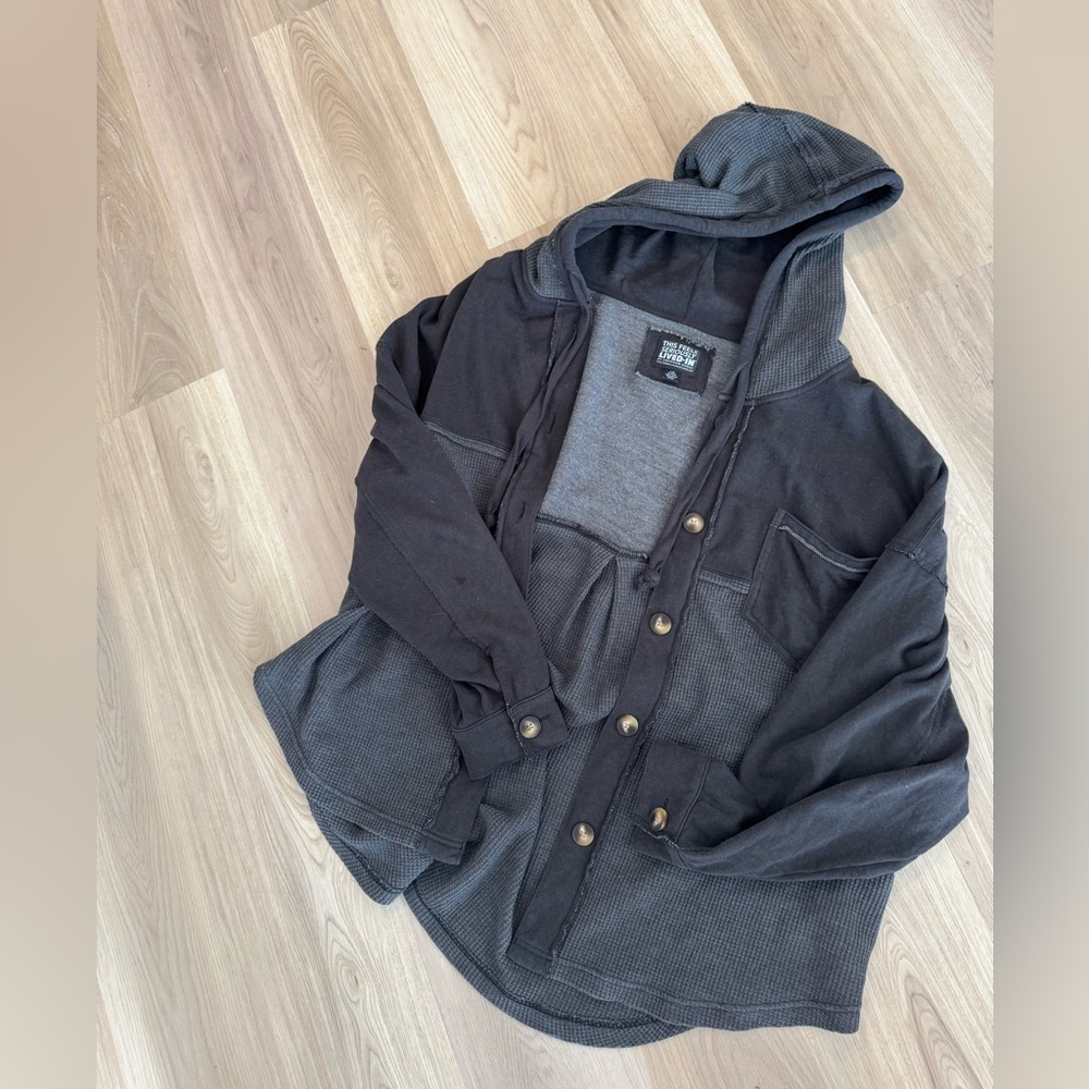 Aerie oversized button up